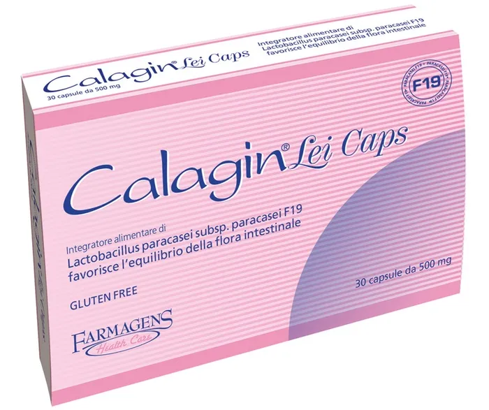 Calagin Lei Caps Integratore Flora Batterica Intestinale 30 Capsule