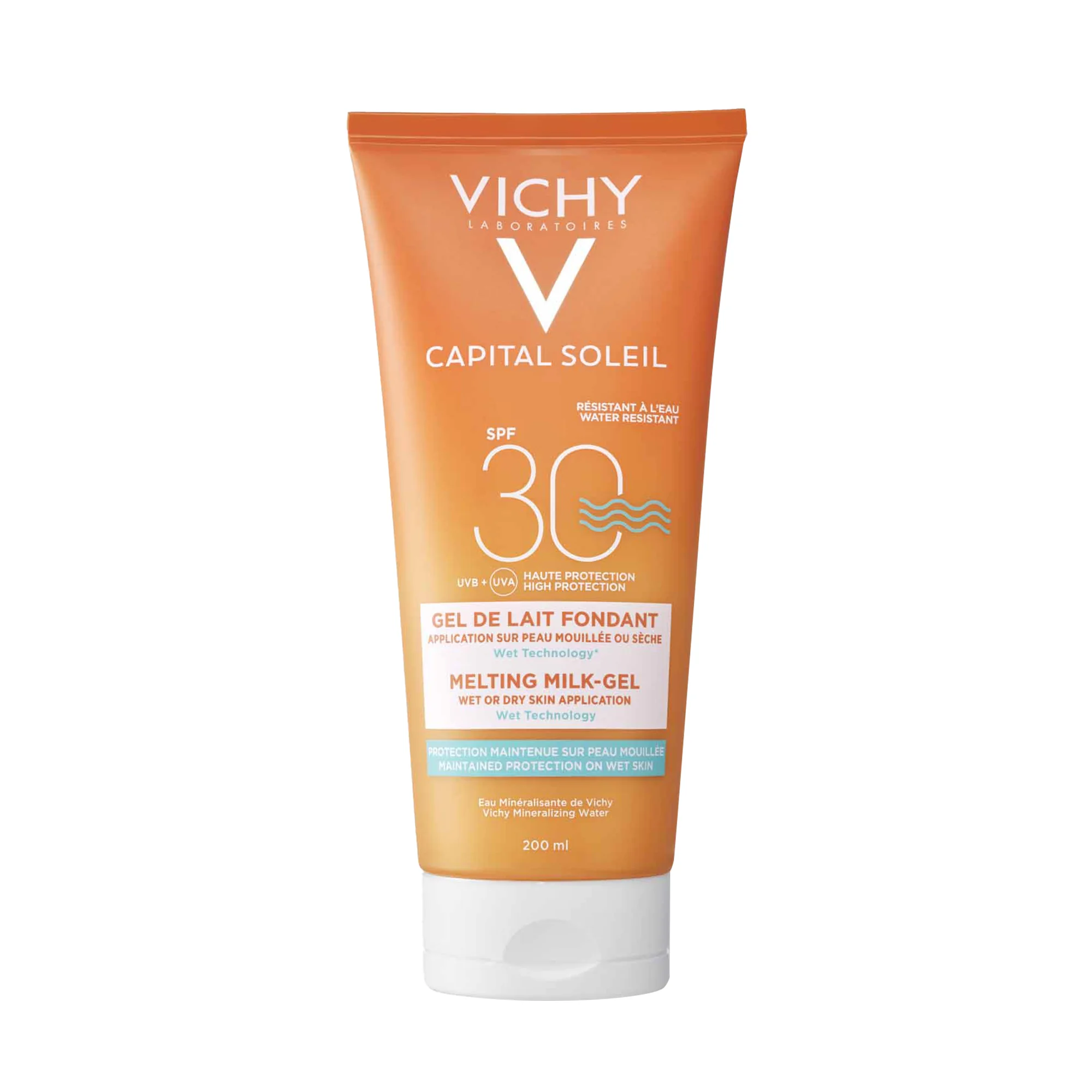 Vichy Ideal Soleil Gel Wet Corpo SPF 30 200 ml Protegge e Idrata