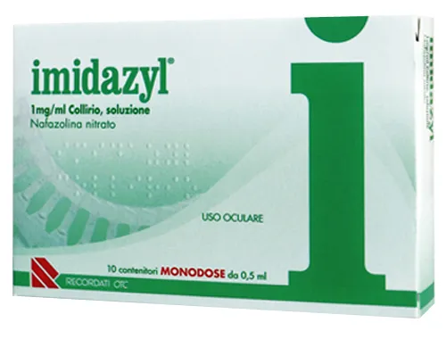 Imidazyl Collirio 1 mg/ml Nafazolina 10 Flaconcini Monodose