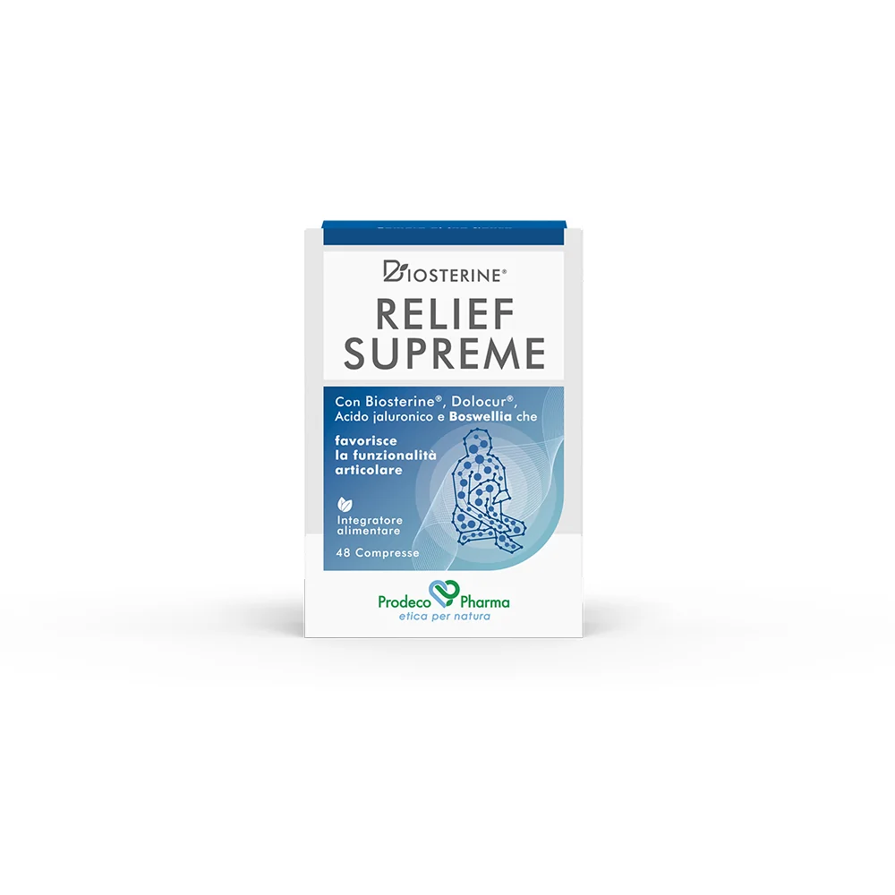 Biosterine Relief Supreme48 Compresse Senza Glutine