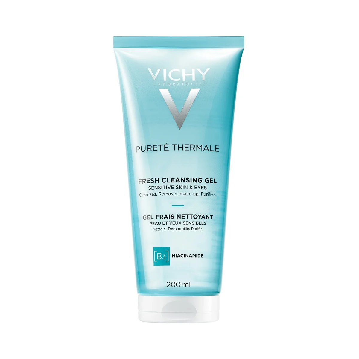 Purete Thermale Gel Frais Nettoyant Sensibles 200 Ml Non Comedogeno