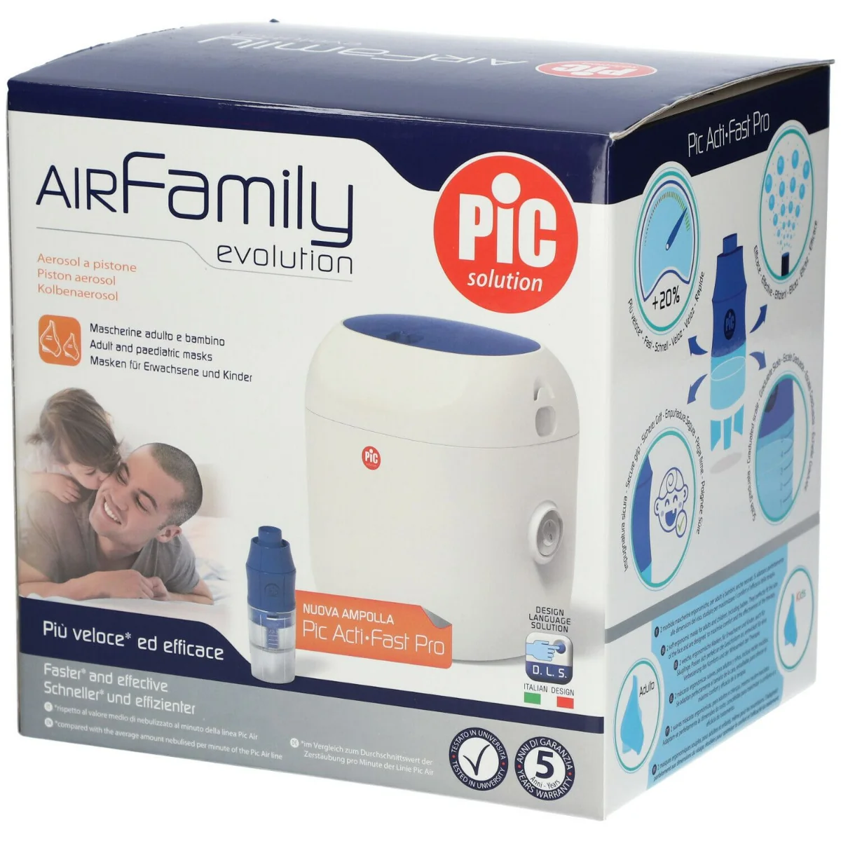 Pic Aerosol Air Family Evolution per Adulti e Bambini