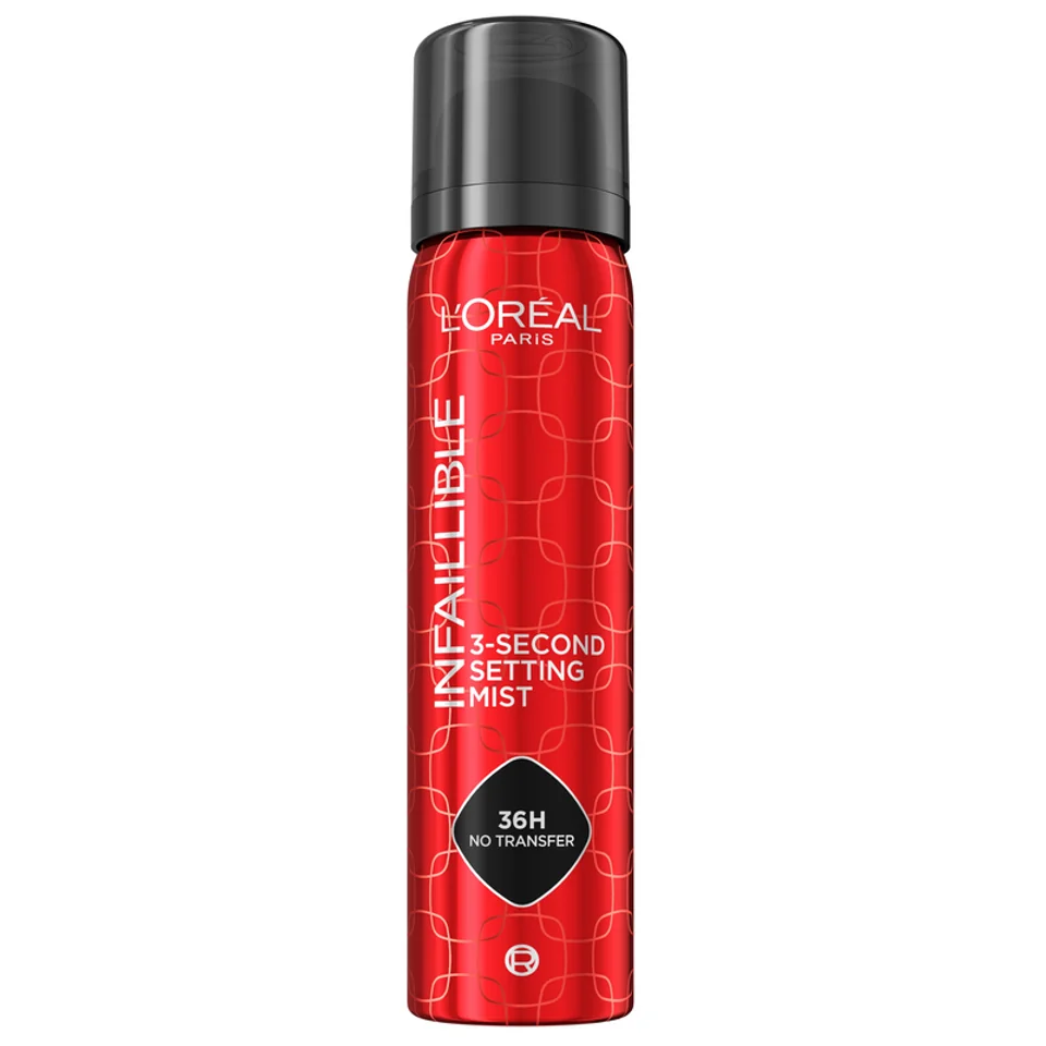 L'Oréal Paris Infaillible Setting Spray 75 ml Spray Fissante per il Make-Up a Lunga Tenuta