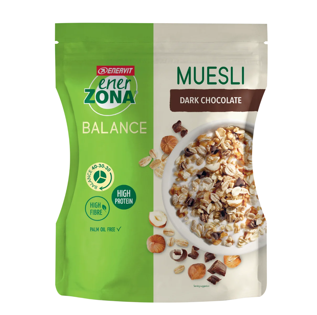 Enerzona Muesli Ricco 40-30-30 ricco di proteine e carboidrati