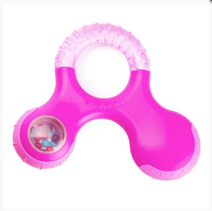 Suavinex Anello Dentizione Step 3 +6 Mesi Nuvola Rosa Massaggiagengive Didattico