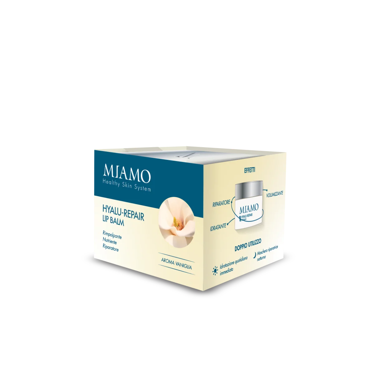 Miamo Longevity Plus Hyalu Repair Lip Balm 15 ml Balsamo Labbra Idratante Riparatore Rimpolpante Nutriente