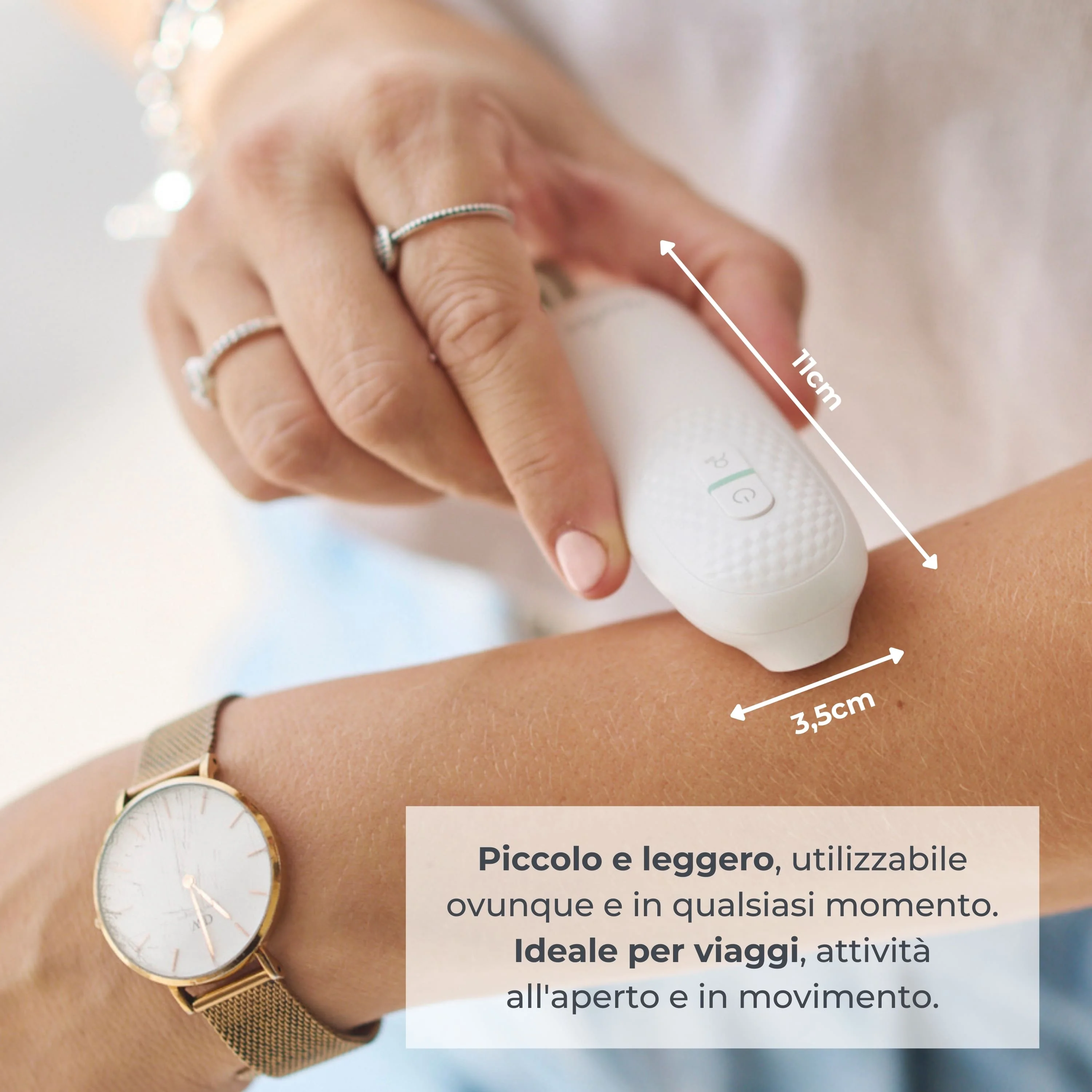 Nuvita Dispositivo Dopopuntura Insetti Elimina il prurito di zanzara