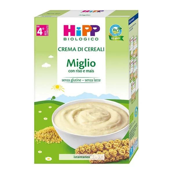 Hipp Bio Crema Cereali Miglio 4 Mesi +