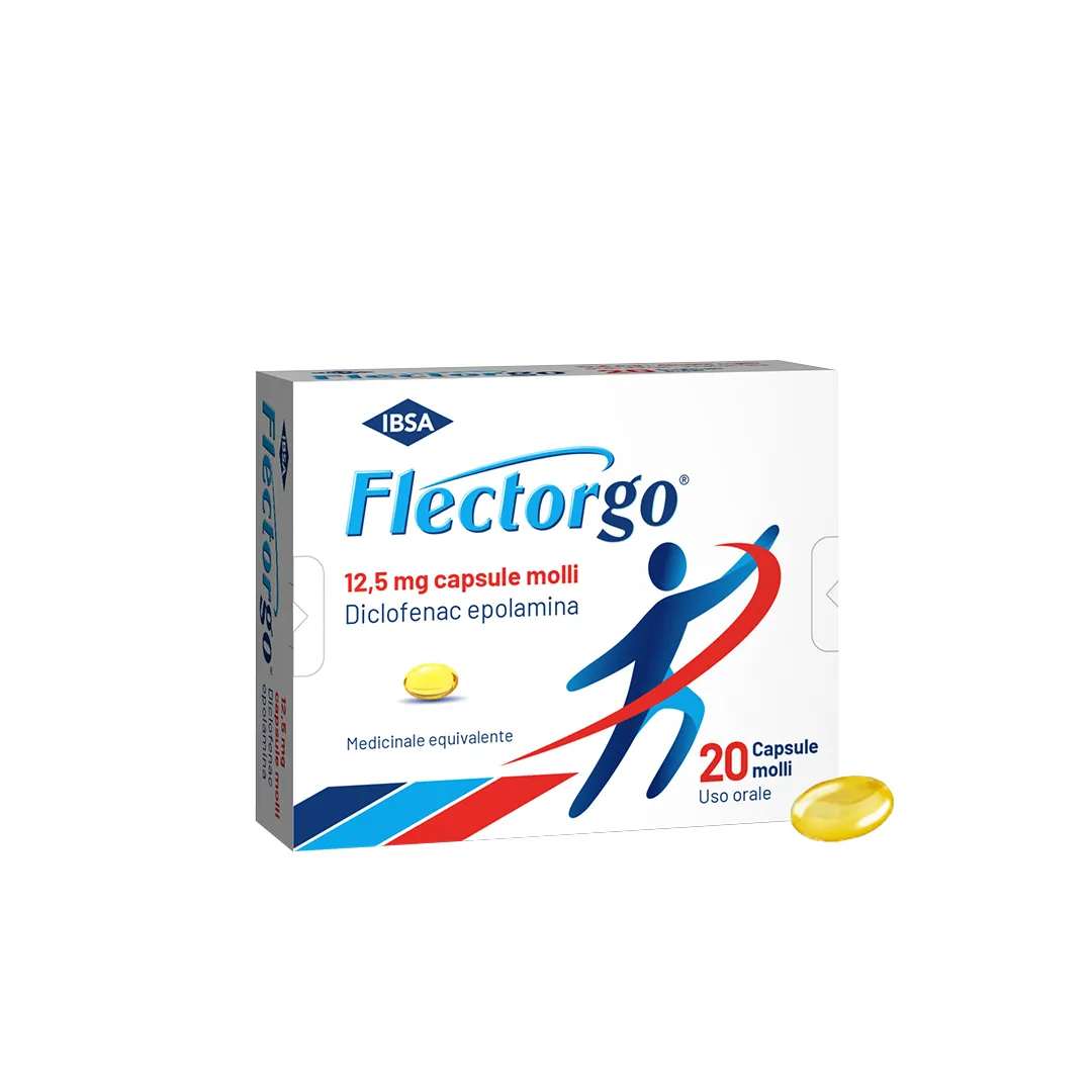 Flectorgo 12,5 mg 20 Compresse Antinfiammatorio
