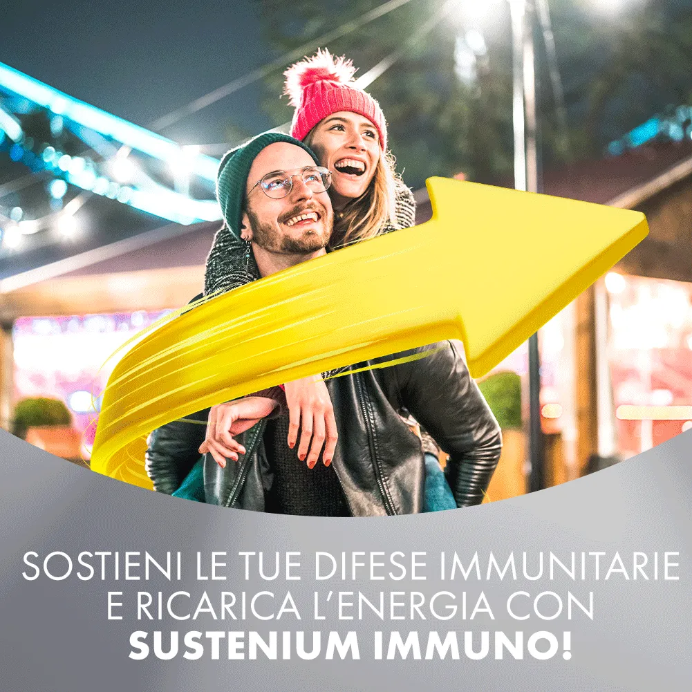 Sustenium Immuno Energy 14 Bustine Integratore Sistema Immunitario