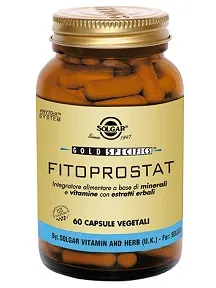 Solgar Fitoprostat 60 Capsule - Integratore per Benessere Prostata