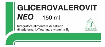 GLICEROVALEROVIT NEO SCIROPPO INTEGRATORE PER RILASSARSI 150 ML
