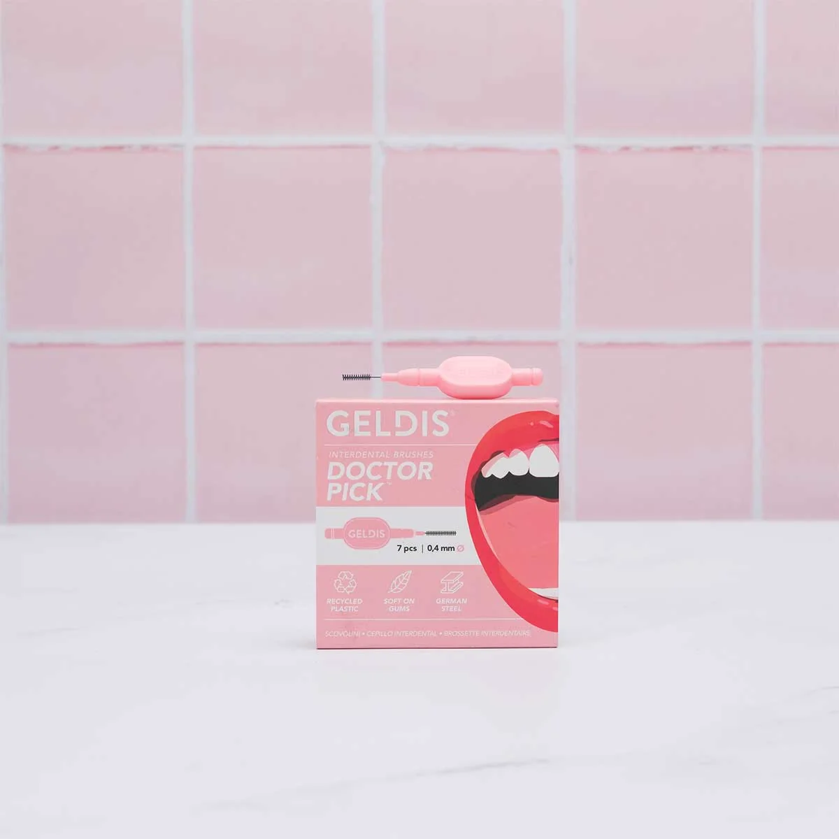 Geldis Doctor Pick Scovolino Xxs 7 Pezzi Cura denti e cavo orale