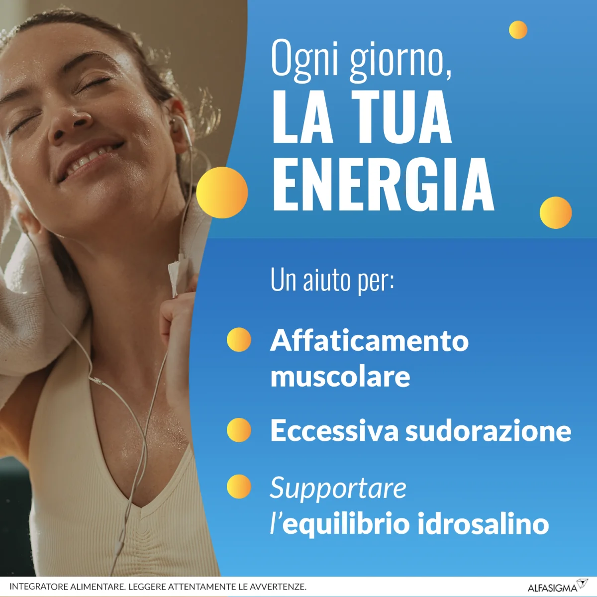 Alfasigma Carnidyn Fast 20 Bustine Integratore Magnesio Potassio e Carnitina