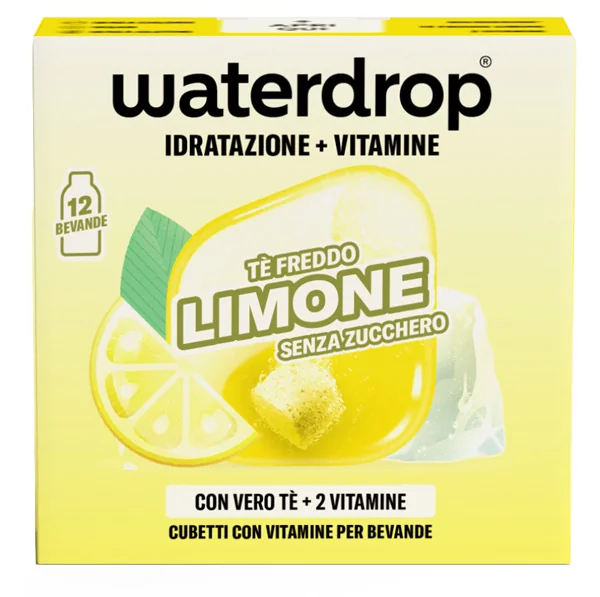 Waterdrop Ice Tea Limone 12 Cubetti