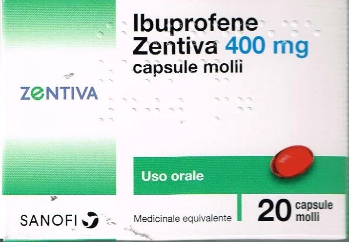 Ibuprofene 20 Cps Molli 400 Mg