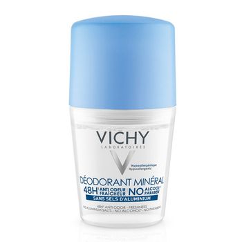 Vichy Deodorante Mineral Roll-On 50 ml Pelle Sensibile o Depilata