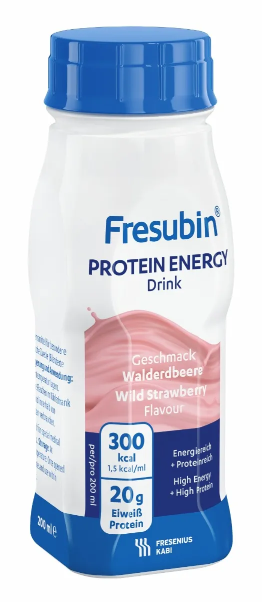 Fresubin Protein Energy Drink Fragola 4 X 200 Ml Proteine ed Energia