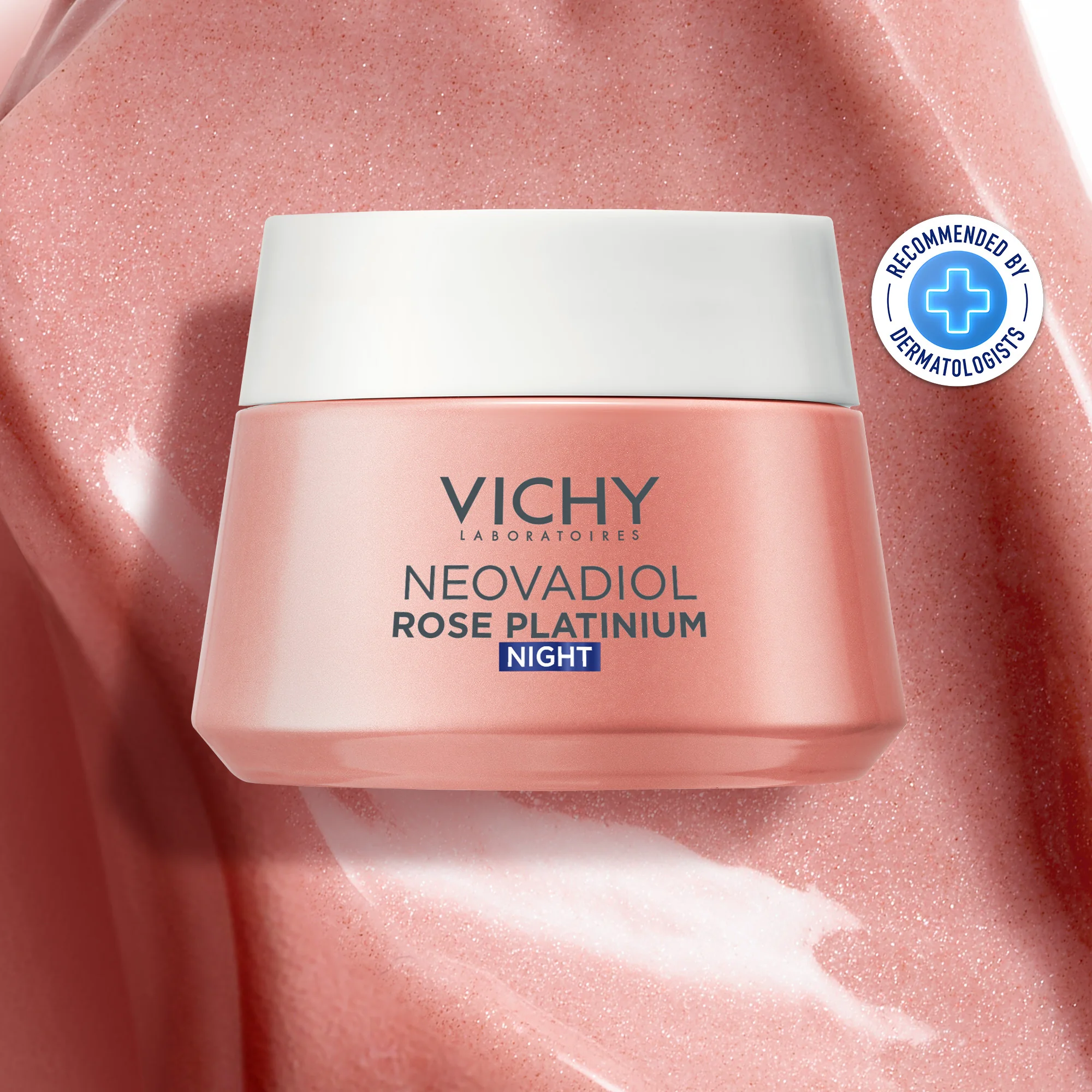 Vichy Neovadiol Rose Platinum Crema Notte 50 Ml Rivitalizzante e Rimpolpante