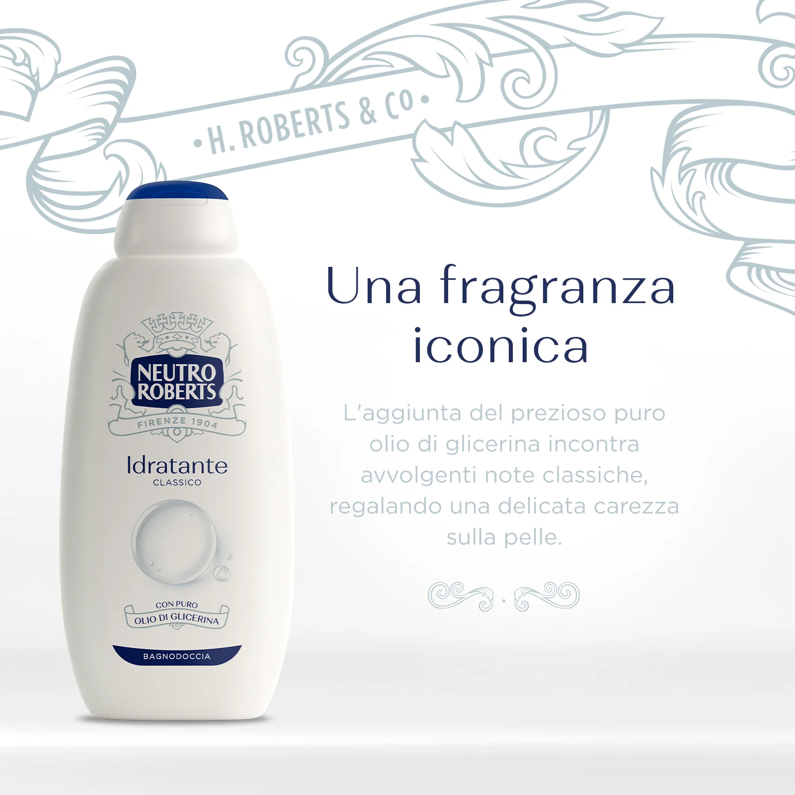 Neutro Roberts Bagnoschiuma Idratante 600 ml Per Pelle Normale