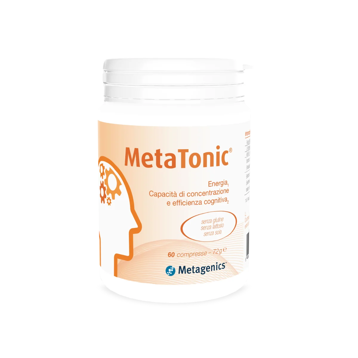 MetaTonic Integratore 60 Compresse Concentrazione