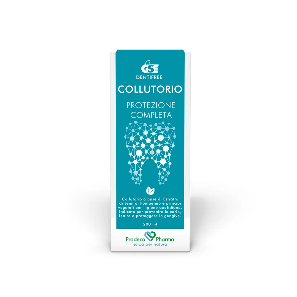 Gse Dentifree collutorio 200 ml Protezione completa della bocca