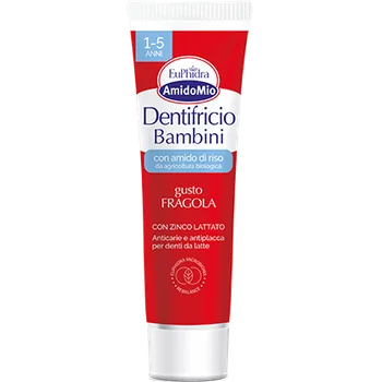 Euphidra Amido Dentifricio Fragola 1-5 Anni 50 ml Cura primi dentini