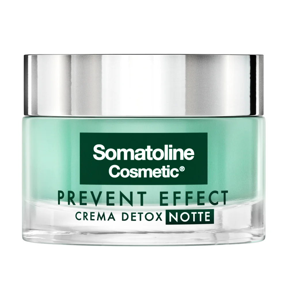 Somatoline Cosmetic Viso Prevent Effect 50 ml Crema Detox Notte