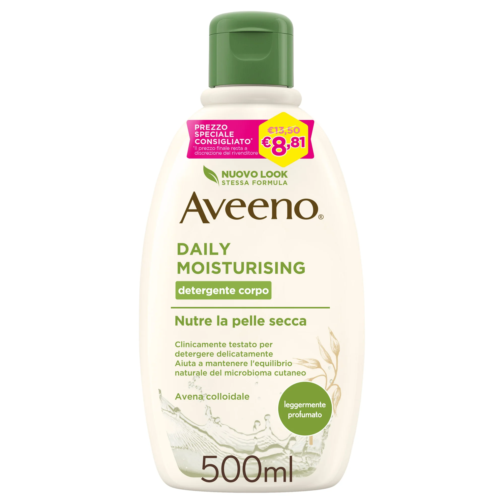 Aveeno Bagno Doccia Idratante Corpo PROMO 500 ml
