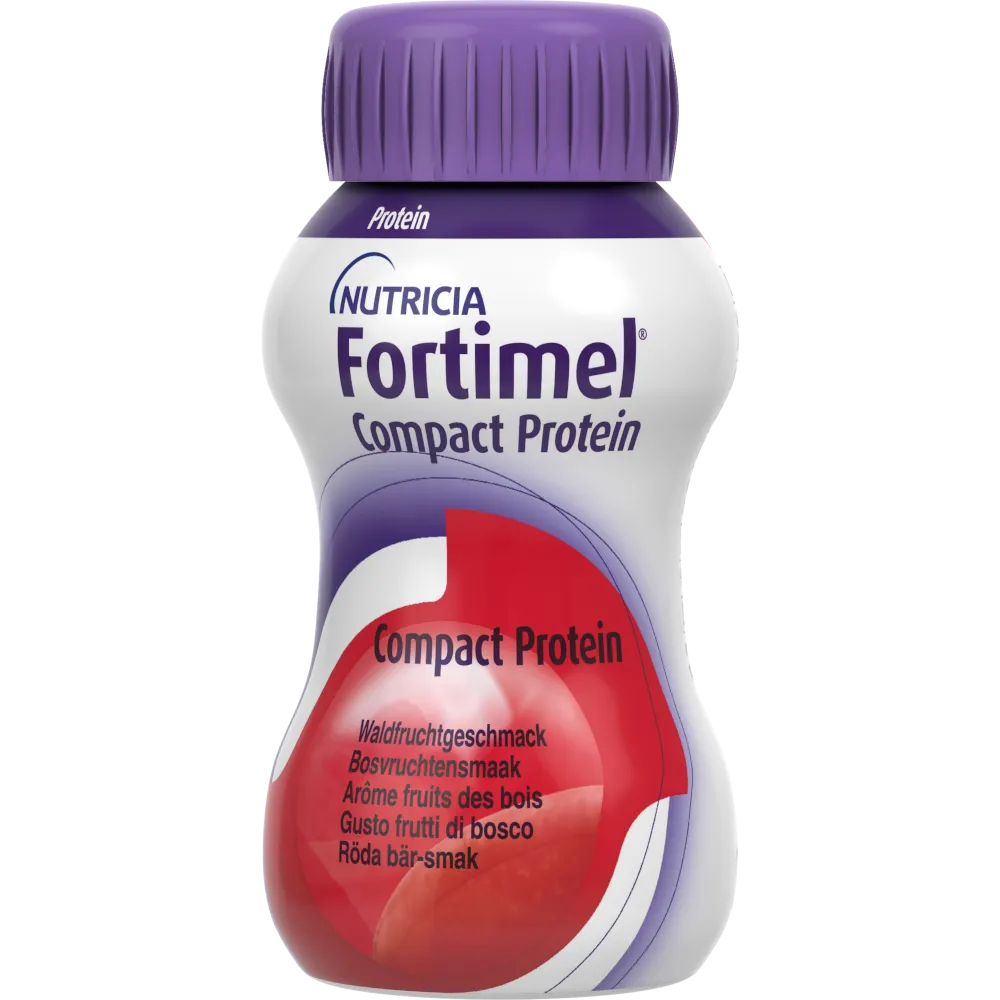 Fortimel Compact Protein Gusto Frutti Di Bosco 4x125 ml Integratore Nutrizionale