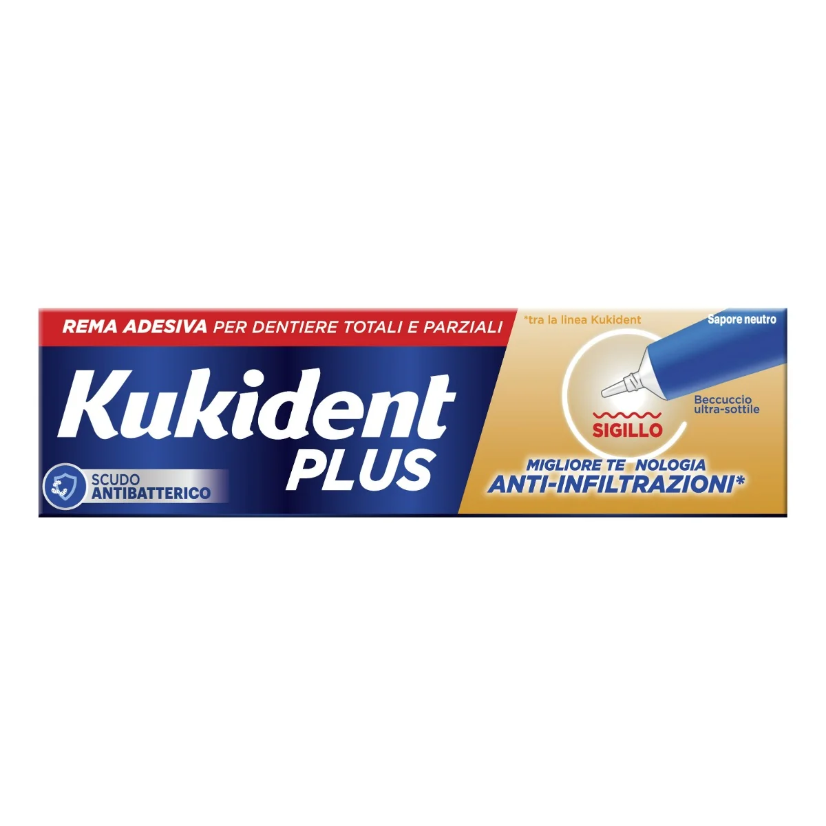 Kukident Ultimate Sapore Neutro 40G Prevenzione dell'Alitosi