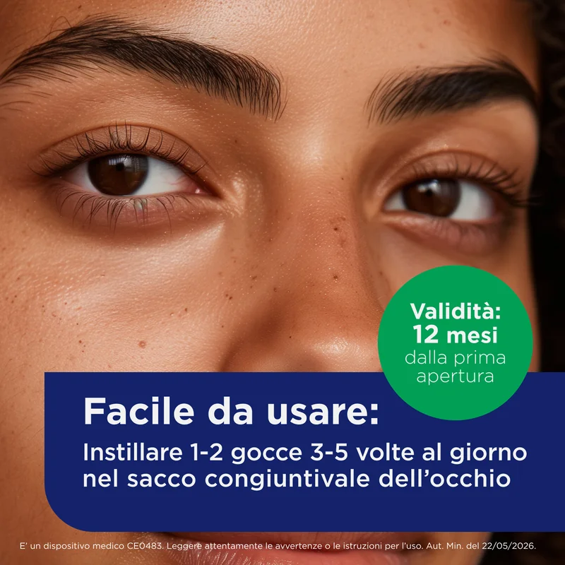 Bepanthenol Collirio Flacone 10 ml Idratante occhi secchi