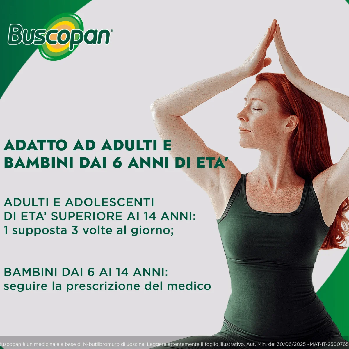Buscopan 10 mg 6 Supposte Antispastico