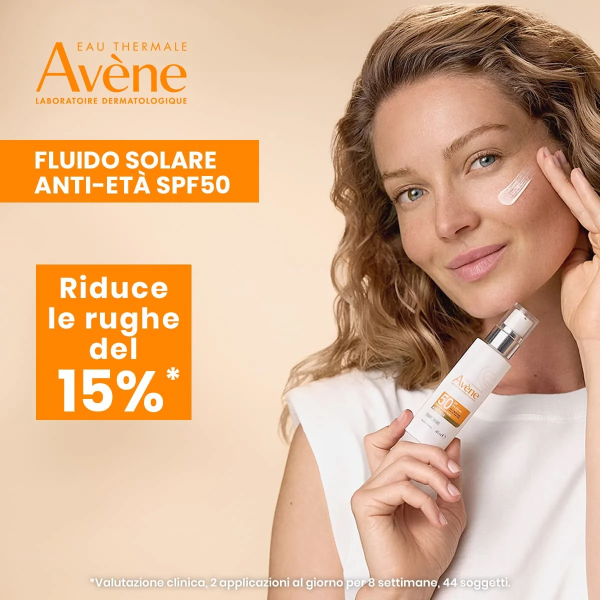 Avene Fluido Solare Anti-età SPF 50+ 40 Ml Protezione Solare