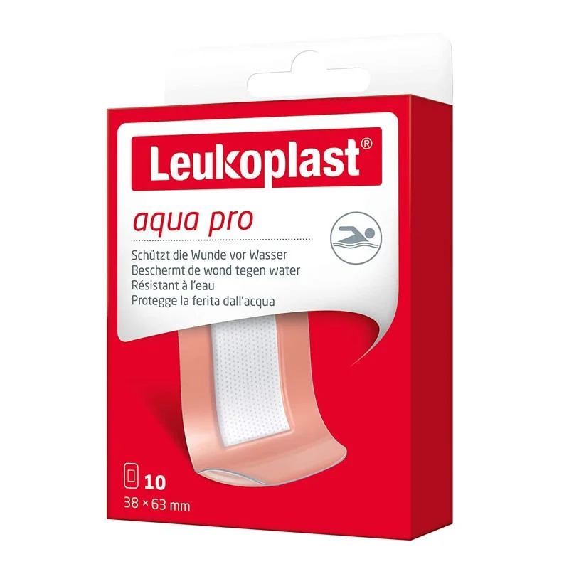 Leukoplast Aquapro 63x38 10 Pezzi Cerotti Resistenti all'Acqua