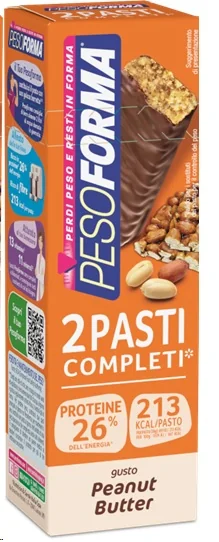 Pesoforma Barretta Peanut Butter 2Pz Equilibrio Peso Corporeo