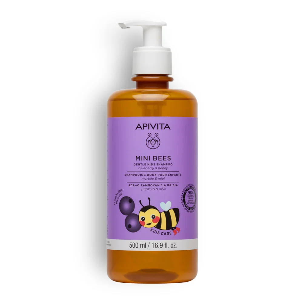 Apivita Kids Shampoo Blub & Honey 500 Ml Shampoo Delicato Bimbi