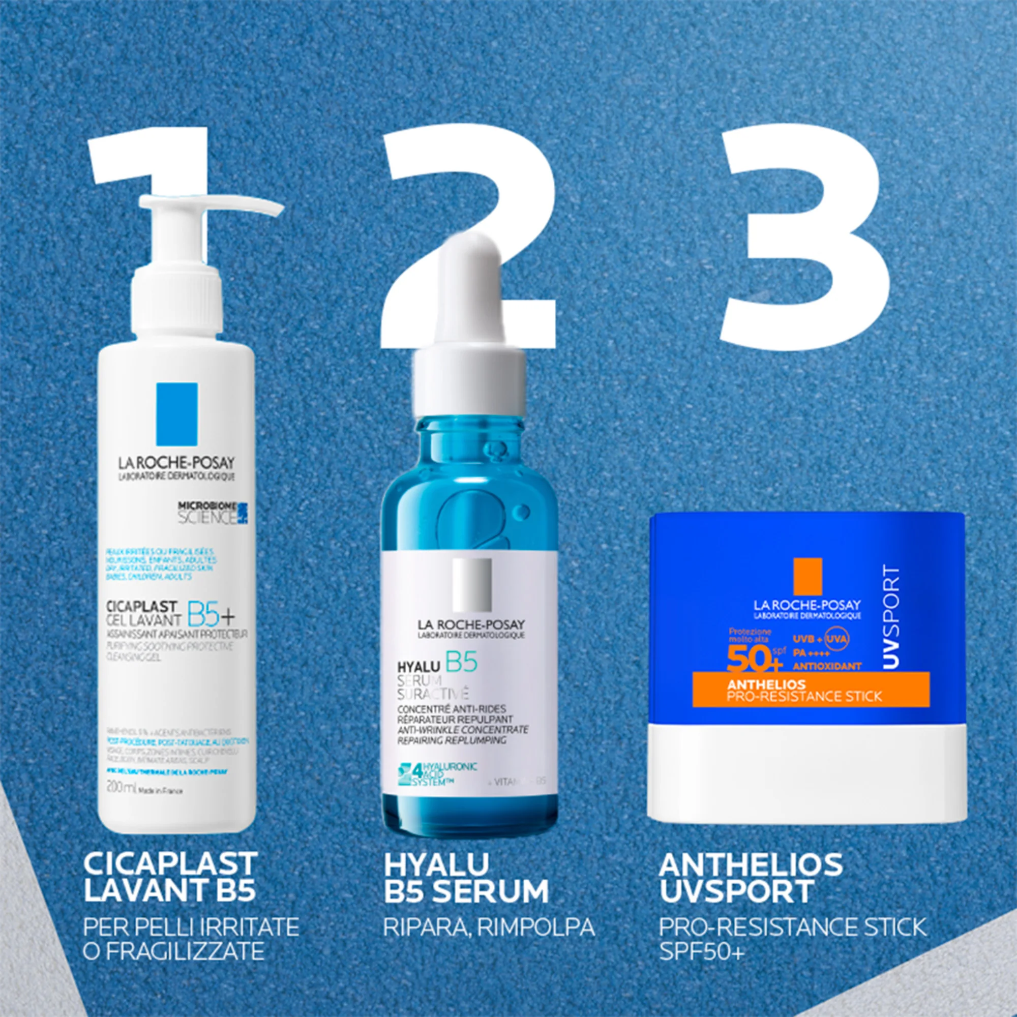 La Roche-Posay Anthelios UVSport Stick SPF50+ Pro-Resistance 8 g Protezione per attività sportive