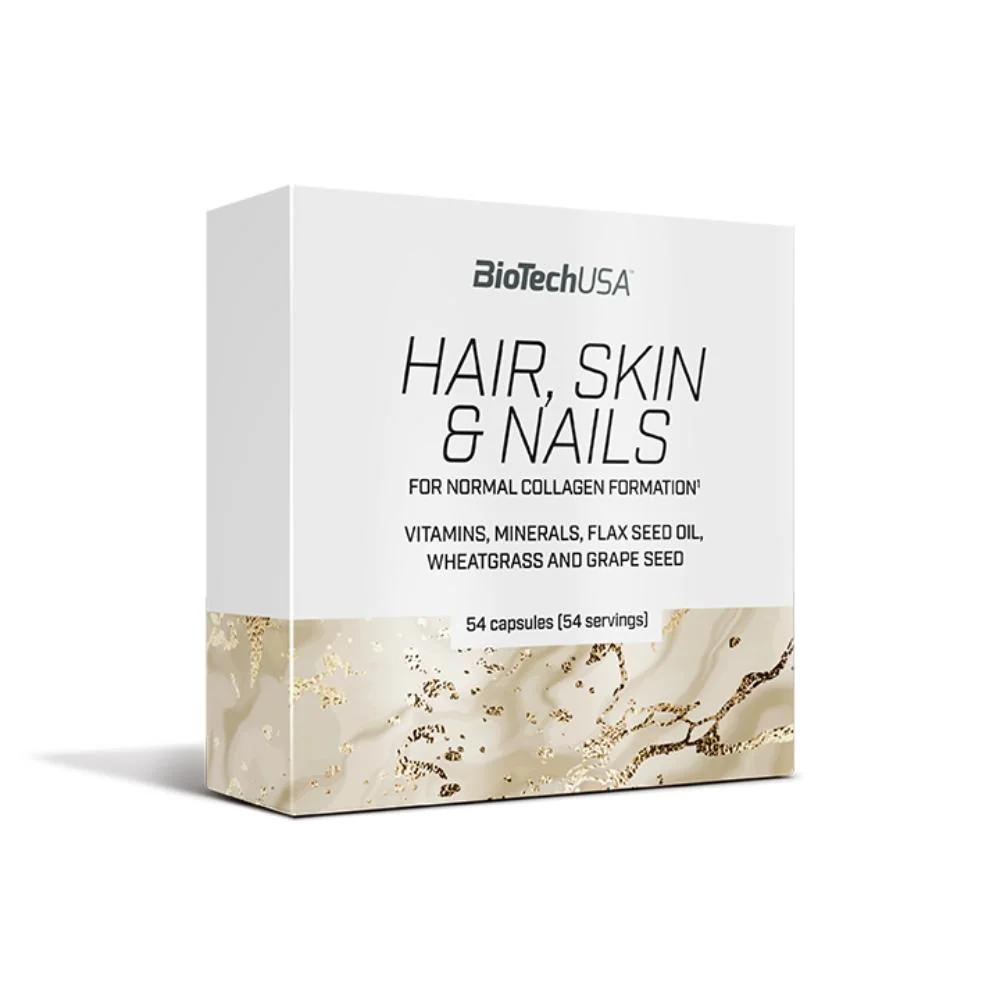 Biotechusa Hair Skin & Nails 54 Capsule Supporto Capelli Unghie e Pelle