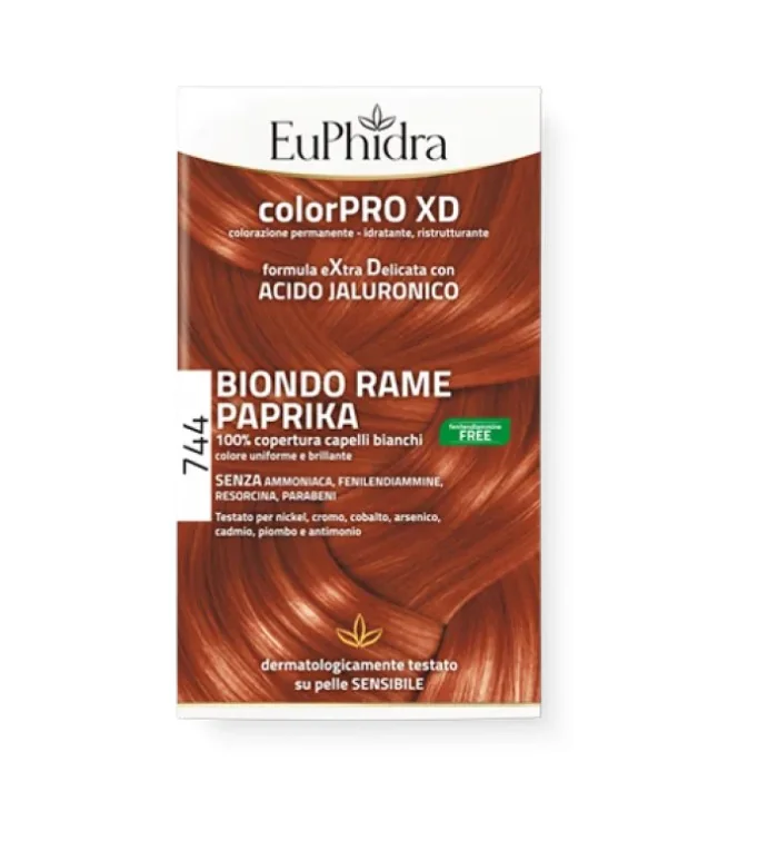 EuPhidra Colorpro XD 744 Paprika Tinta Biondo Rame