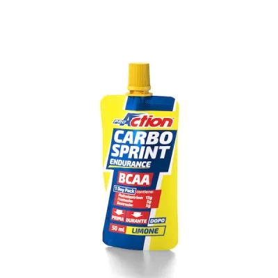 ProAction Carbo Sprint BCAA Gusto Limone Integratore 50 ml