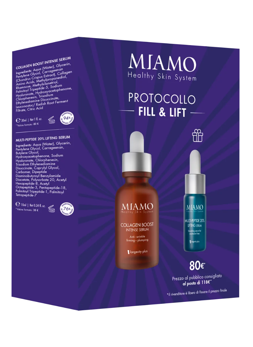 Miamo Cofanetto 2024 Fill&Lift Azione Liftante Antietà