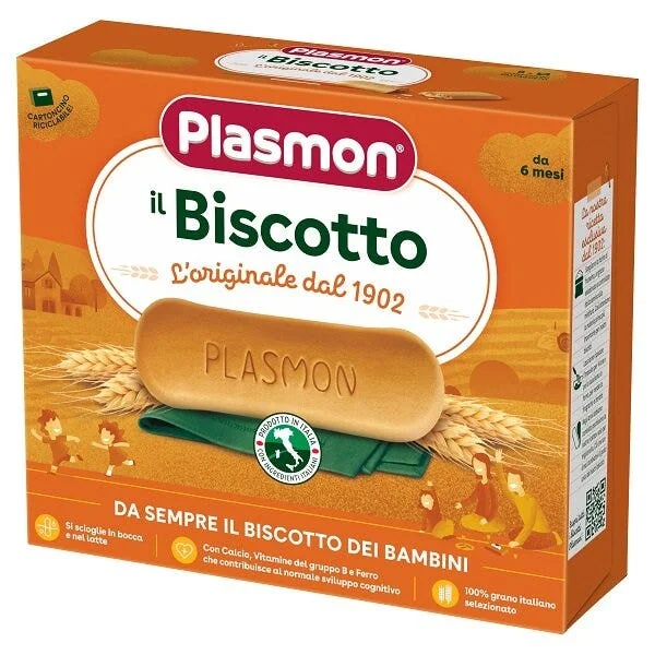 Plasmon Biscotto Classico 320G Alimento per Infanzia