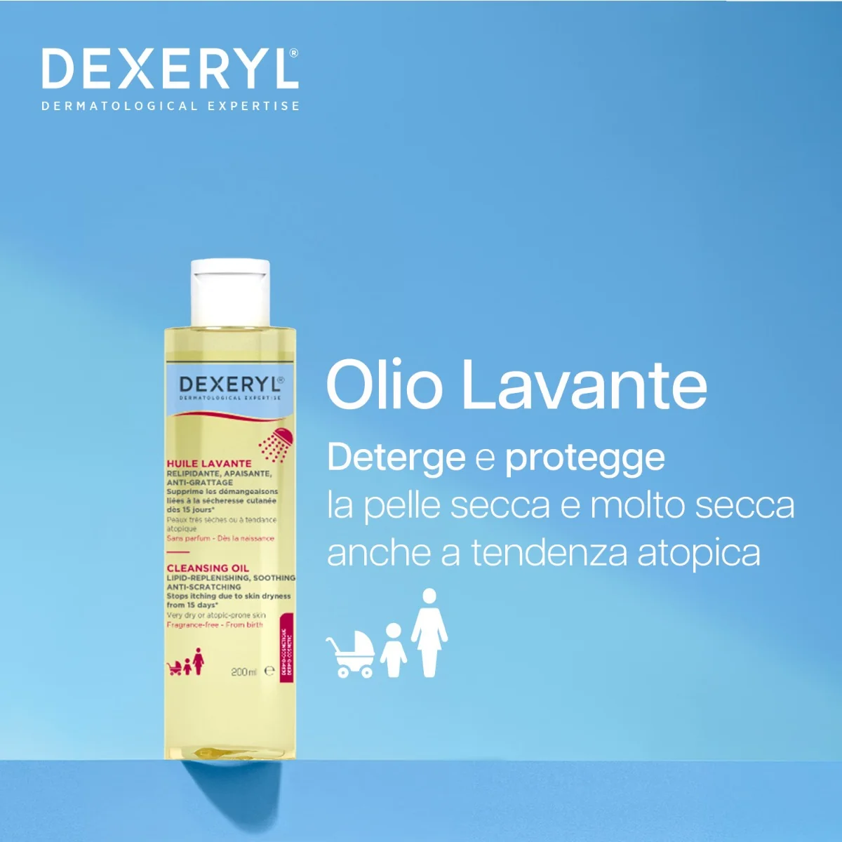 Dexeryl Olio Lavante 200Ml