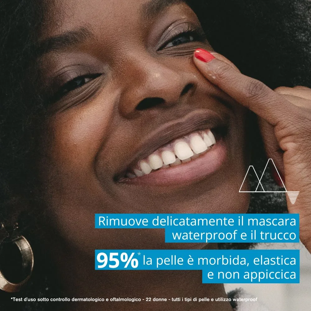 Uriage Eau Thermale Struccante Occhi Bifasico Waterproof 100 ml Tutti i Tipi di Pelle