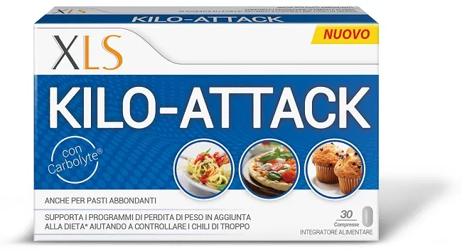 XL-S Kilo Attack Integratore Supporto Alla Dieta 30 Compresse