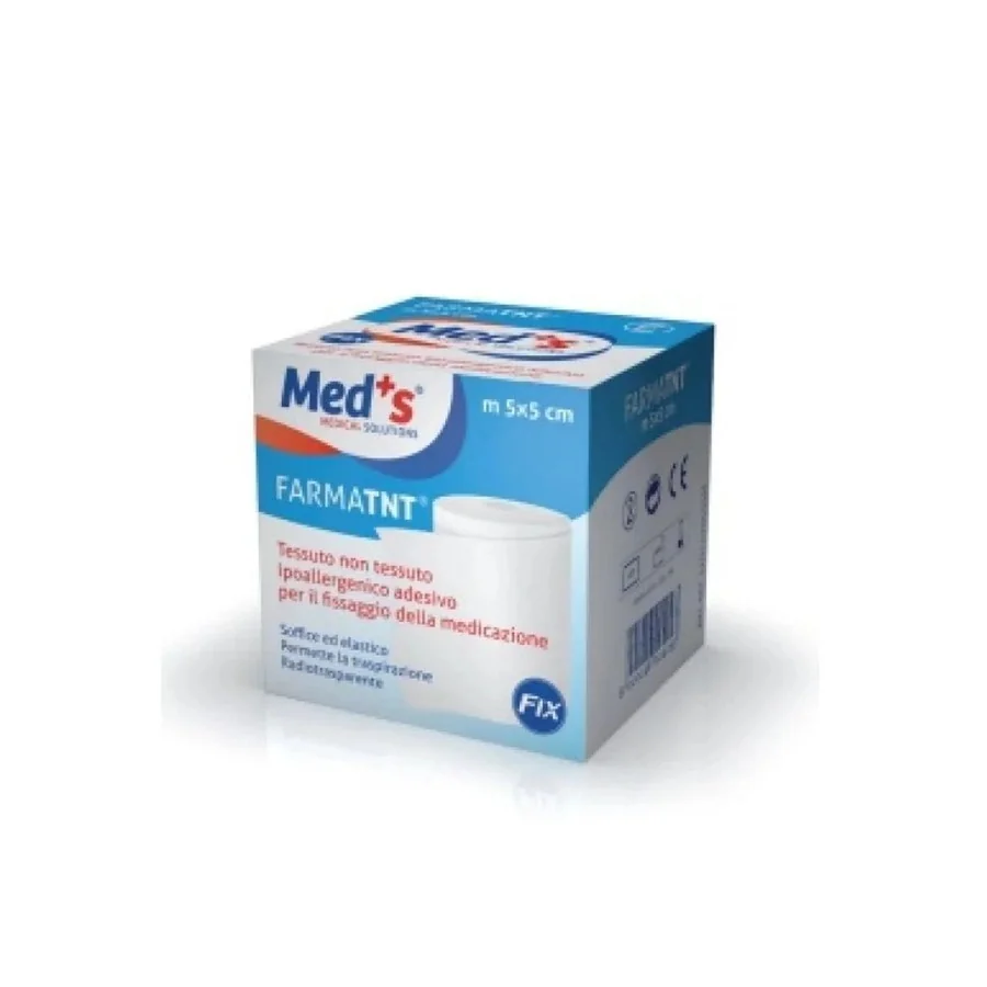 Med's Cerotto Fix TNT Fissaggio Medicazioni 5 cm x 5 m