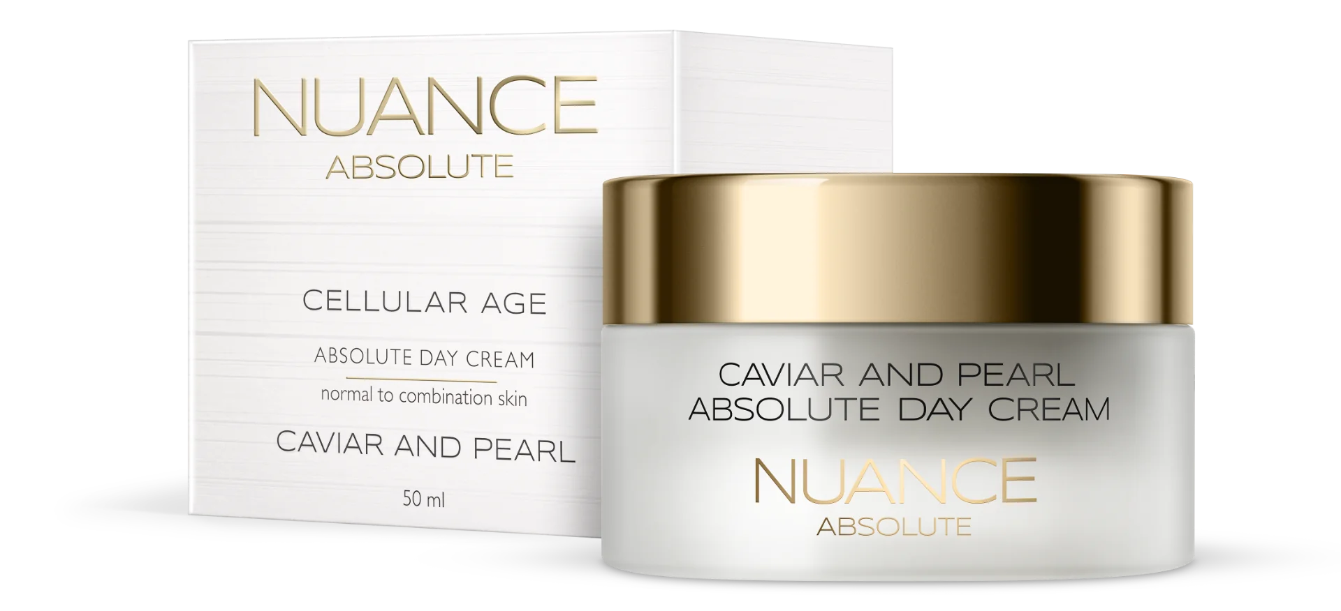 Nuance Pearl & Caviar Crema Giorno Pelle Mista 50Ml Antiage