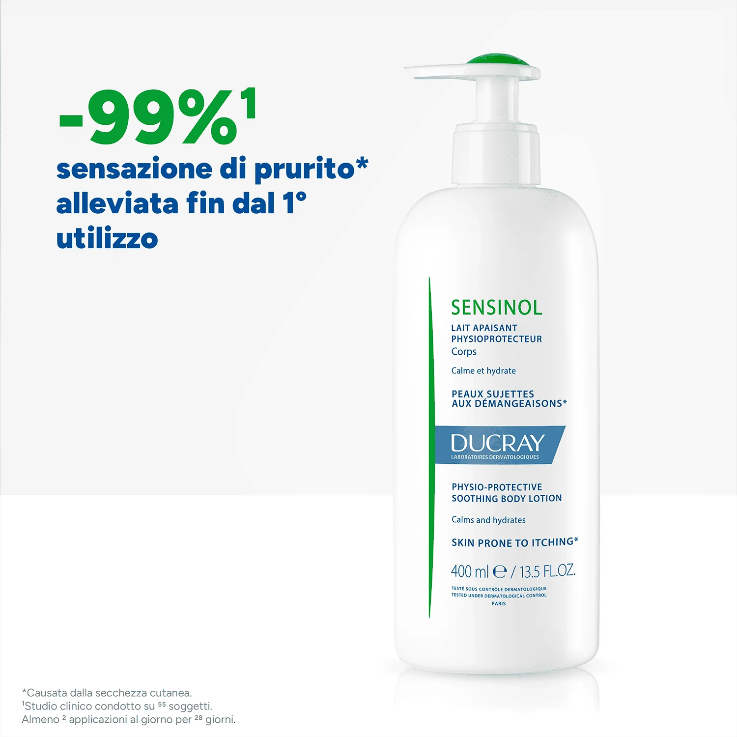 Sensinol Lat Crp 400 Ml Ducray Utile in Caso di Prurito