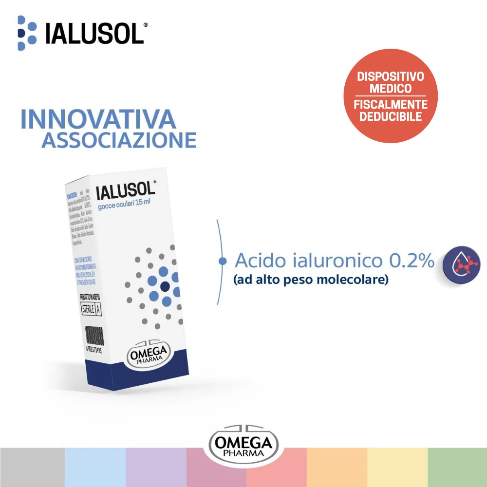 Ialusol Gocce Oculari 15 ml Lubrificanti e Lenitive